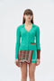 WINNIE ECO V-NECK CARDIGAN WITH POCKET