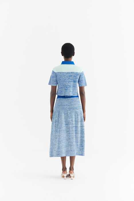 RONIN CROPPED POLO SHIRT