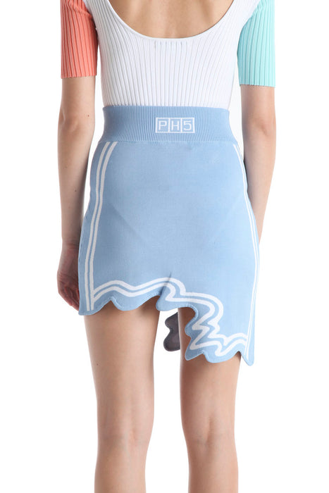 Casey Wavy Mini Skirt